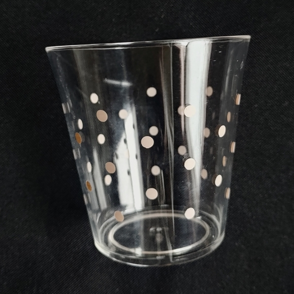 Polka Dot Plastic Glass - Picture 2 of 3